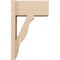 Ekena Millwork 7 1/2-in W x 14-in D x 22-in H Funston Block Rough Cedar Woodgrain TimberThane Outlooker, Primed Tan OUTUR075X14X22FST44RCPR - alternate 3